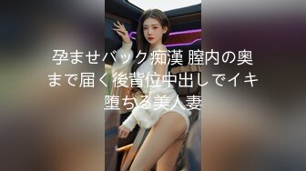 孕ませバック痴漢 膣内の奥まで届く後背位中出しでイキ堕ちる美人妻